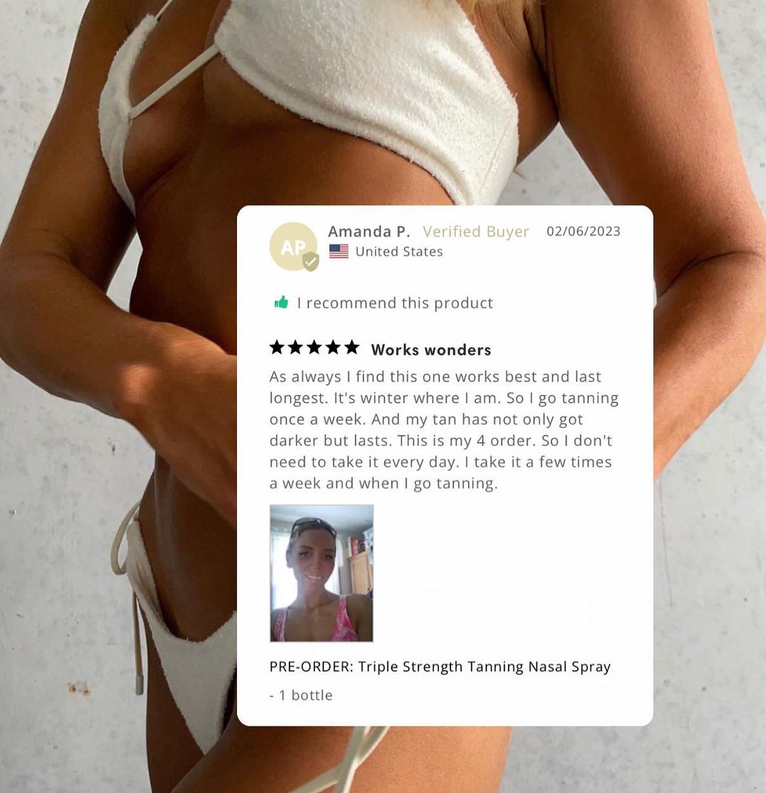 Triple Strength Tanning Oral Spray