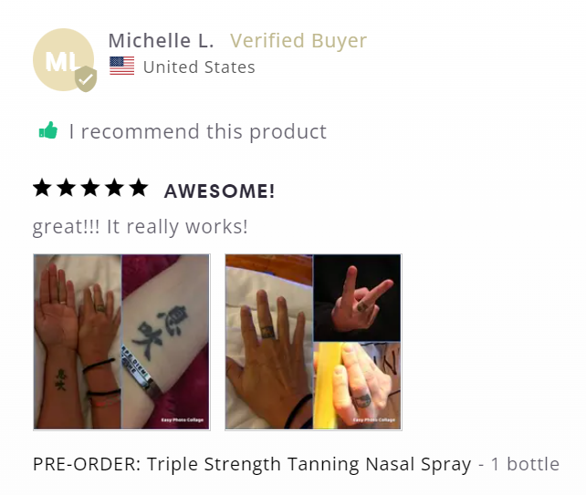 PRE-ORDER: Triple Strength Tanning Nasal Spray